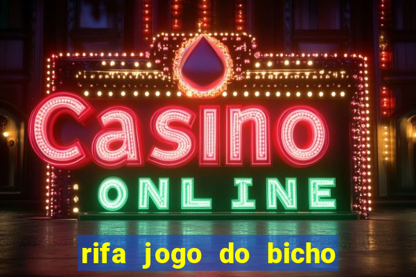 rifa jogo do bicho para imprimir